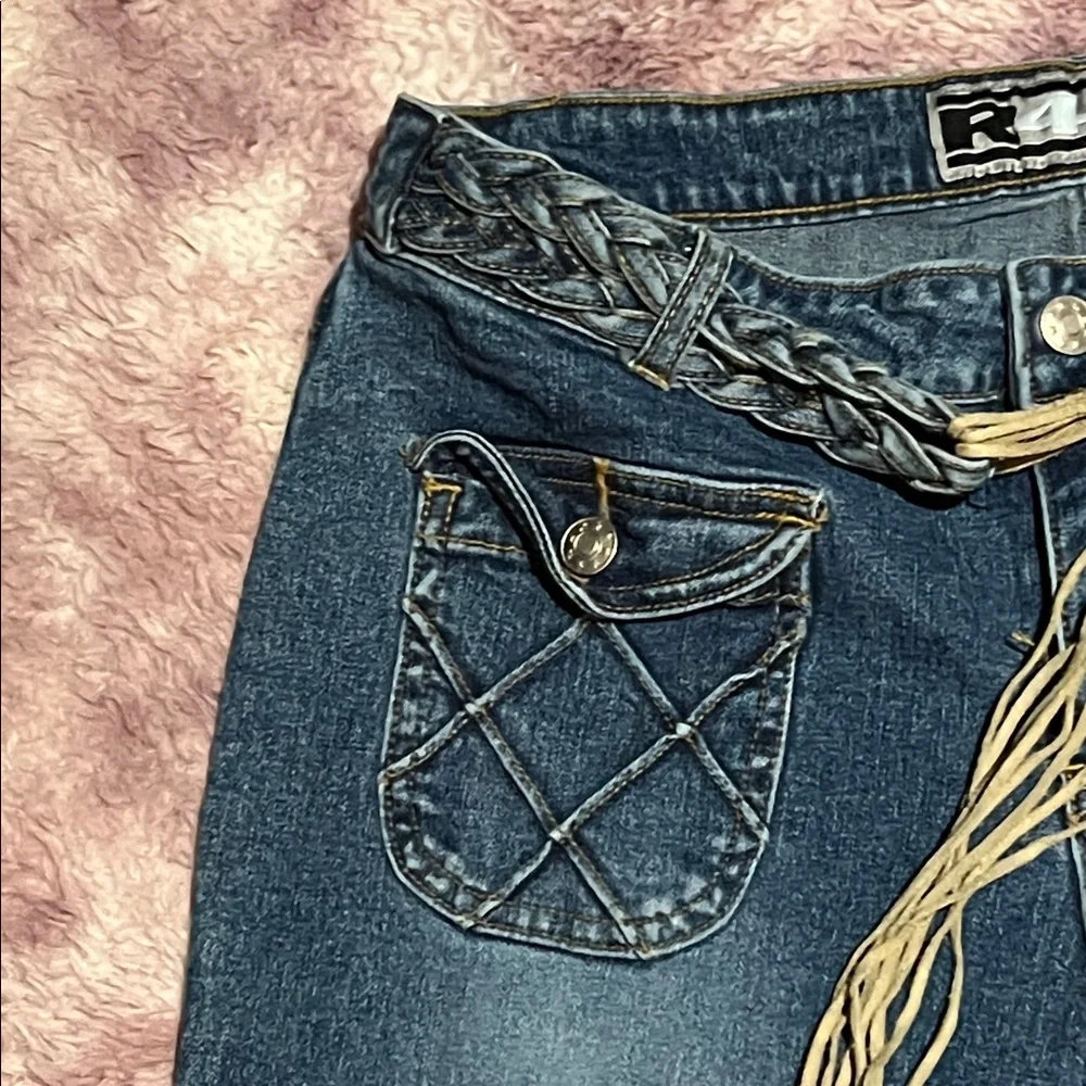 Y2K Rave R4R Low Rise Jeans - Picture 6 of 16